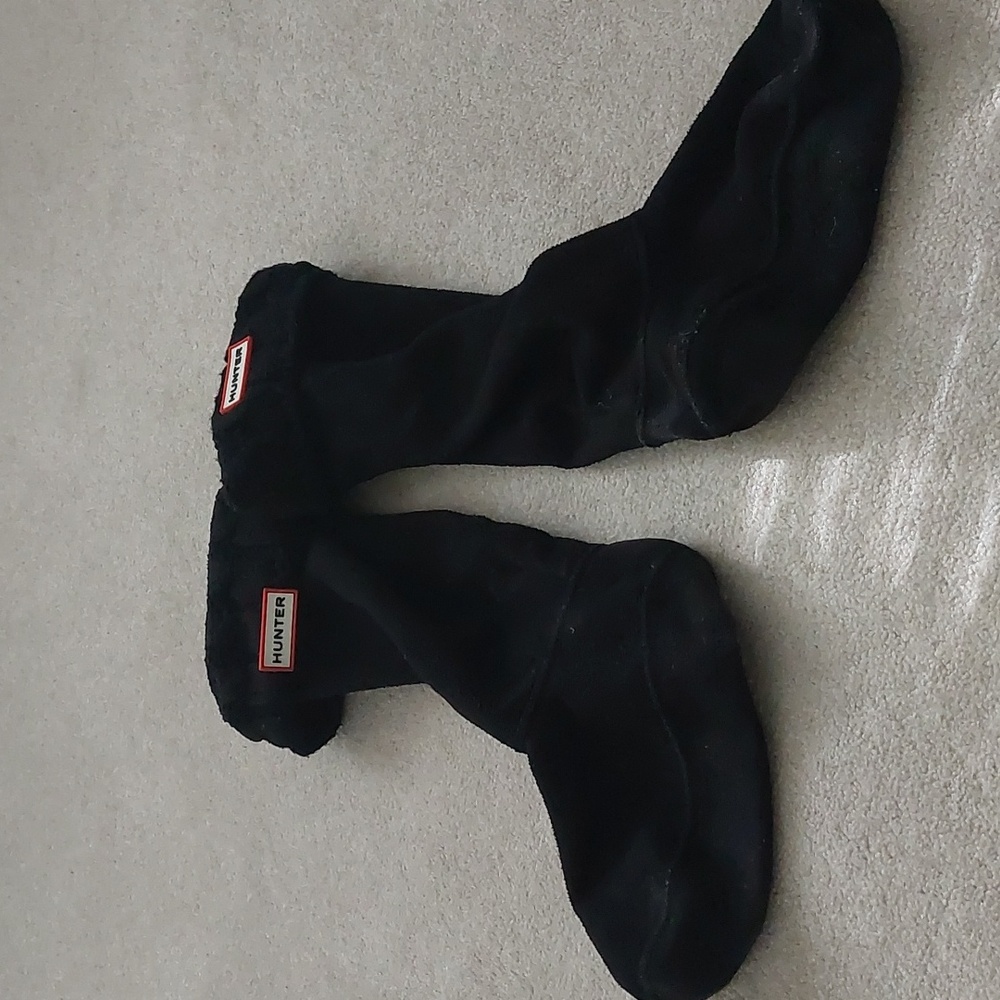 Hunter Black woman Socks Preowned